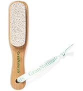 GranNaturals Pumice Stone for Feet with Handle - Corn and Callus Remover, Exfoliator & Scrubber f...