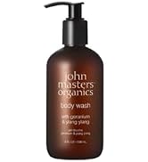 John Masters Organics Body Wash with Geranium & Ylang Ylang