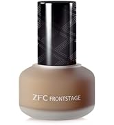 ZFC Foundation Fluid - Natural Coverage, Oil Control, Hydrating, Long-lasting Nude Makeup Base, D...