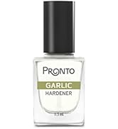 Pronto Garlic Hardener Nail Treatment. Base Coat and Top Coat Nail Strenghtener
