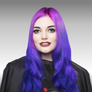 Ombre Rain Purple Hair Dye Kit
