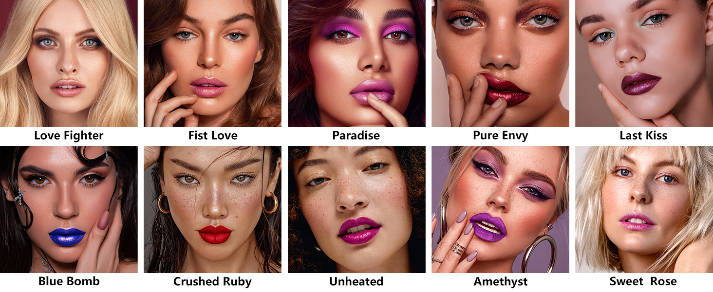 metallic lip gloss