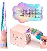 Melodysusie Nail Forms for Nail Extensions 100PCS, Long Length and Strong Adhesion, for Acrylic, ...