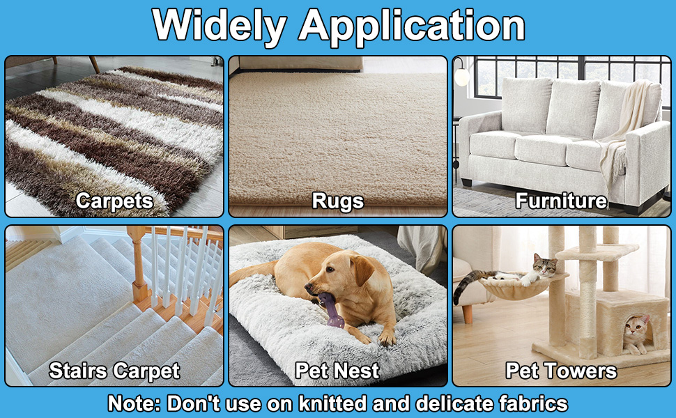 Carpet Rake for Pet Hair Removal