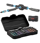 24-in-1 Magnetic Ratchet Screwdriver Set, 2025 Upgraded Multifunction Ratchet Screwdriver Tool wi...
