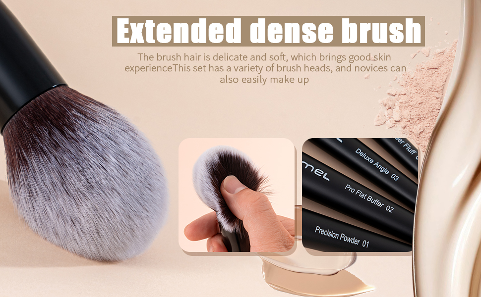 BALCK BRUSH 15GOAT HAIR 