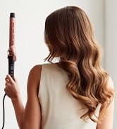 Sutra IR2 Infrared Curling Iron, Clip Curling Iron, Rose Gold Ceramic Barrel, Adjustable Digital ...