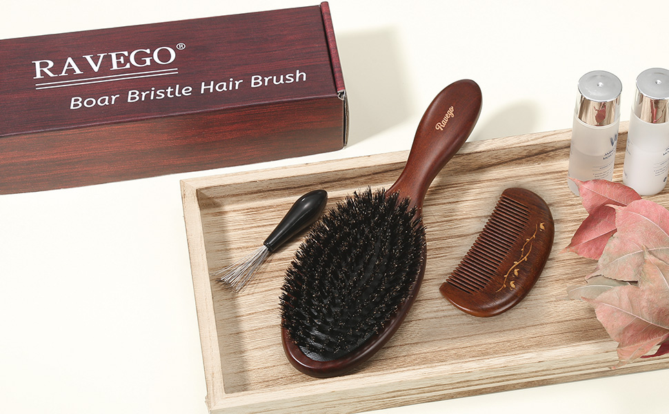 boar bristle hair brush