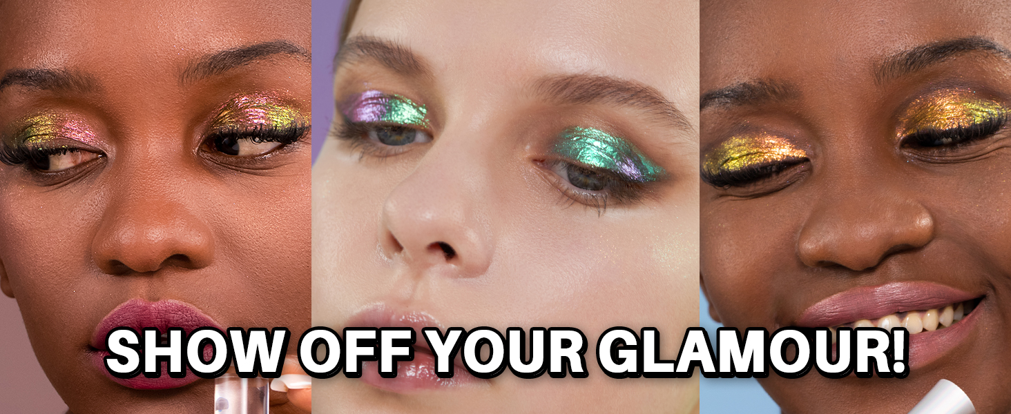 liquid glitter eyeshadow, metallic eyeshadow