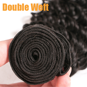 Human Hair Bundles Double Weft
