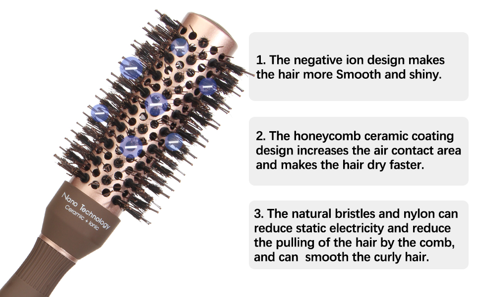 round brush for blow drying