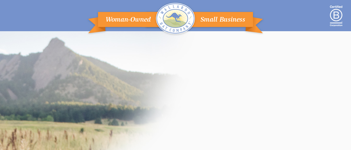 Wallaroo Hat Company draws inspiration from natures earthy tones; Rocky Mountains and blue skies