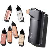 Luminess BREEZE DUO Airbrush Makeup System, Medium Coverage – 9-Piece Kit includes 2x Silk Airbru...