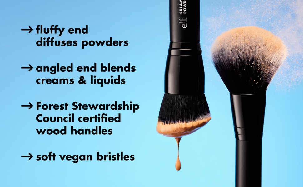 Cream & Powder Face Brush-02