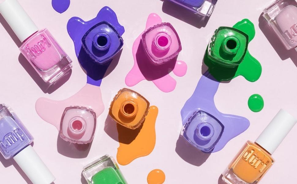 Dear diary collection of fashion forward nail polish colors fast drying long lasting glossy vegan 
