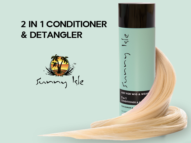 conditioner leave in detangler wig weave hair synthetic natural hair braids extensions