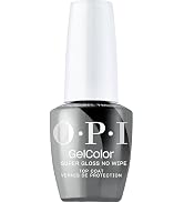 OPI GelColor Super Gloss No Wipe Top Coat | LED Cure Gel Nail Polish with High Shine Finish | For...