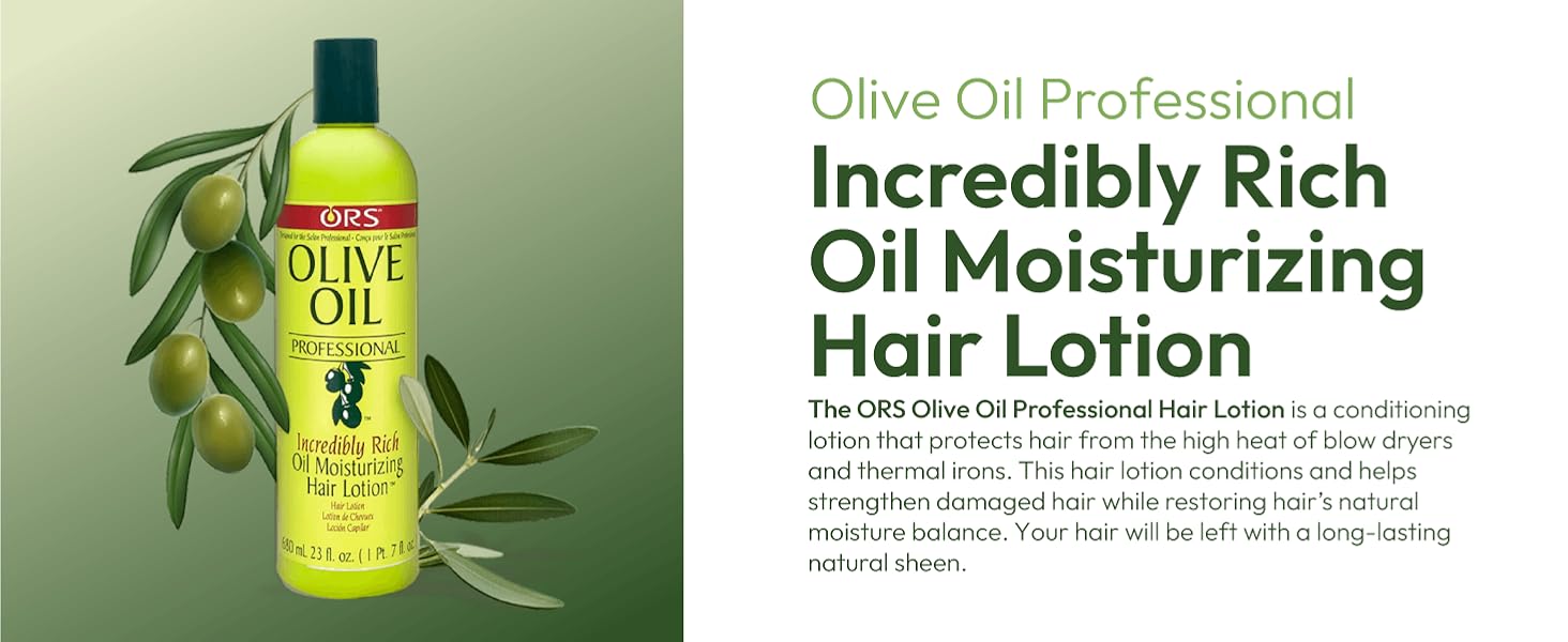 11124 Professional Incredibly Rich Oil Moisturizing Hair Lotion