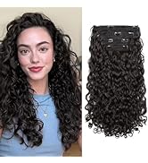 REECHO Clip in Hair Extensions - 4PCS 18