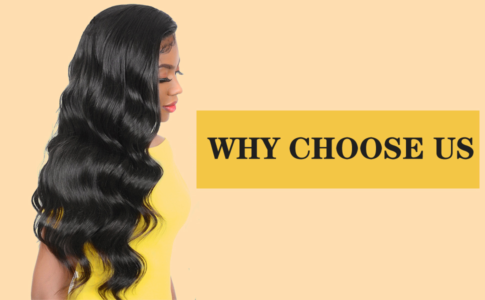 BODYWAVEHUMANHAIRWIGWITH BABYHAIR