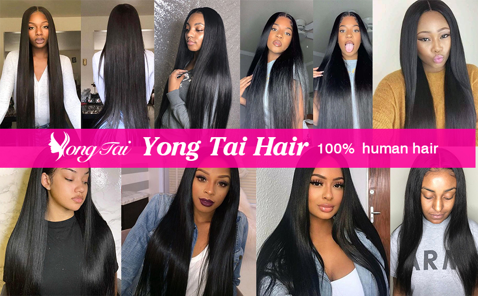 straght human hair wigs