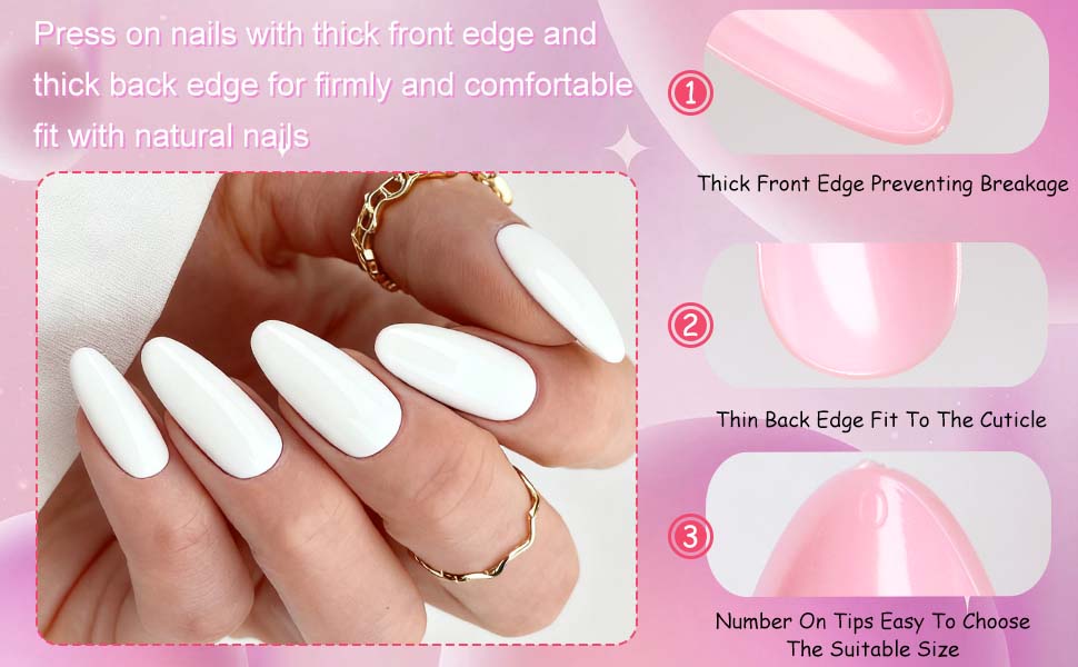 halloween press on nails white fake nails short acrylic nails red glue on nails pink nail tips