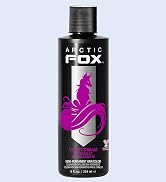 ARCTIC FOX Vegan and Cruelty-Free Semi-Permanent Hair Color Dye (8 Fl Oz, VIOLET DREAM)