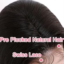 Pre Plucked Natural Hairline with Baby Hair All Around