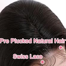 Pre Plucked Natural Hairline with Baby Hair All Around