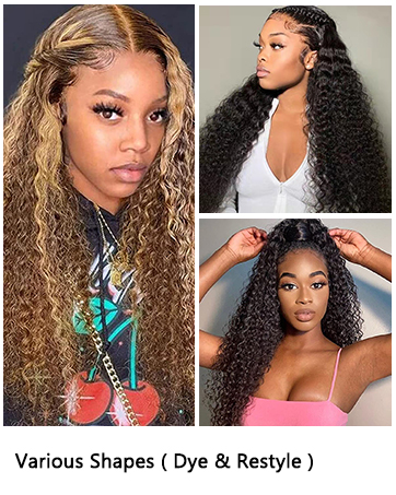 Wet And Wavy Lace Front Wigs Human Hair