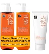Mise En Scene Perfect Serum Shampoo and Conditioner with Mise En Scene Perfect Serum Hair Treatment