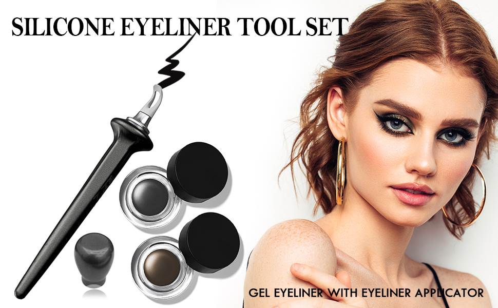 Gel Eyeliner with Eyeliner Applicator