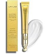 Eye Tightener Cream with Electric Massage Head, Smooths & Tightens the Look of Wrinkles Fine Line...