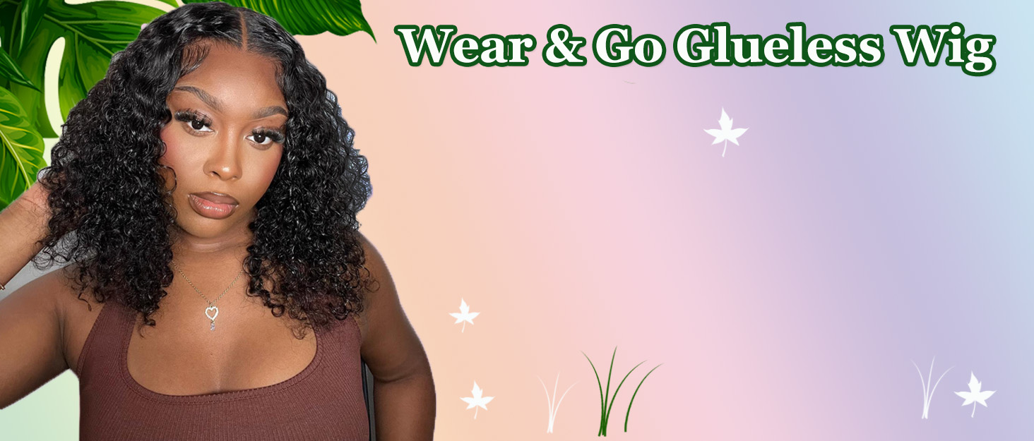 Wear and Go Glueless Wigs Human Hair