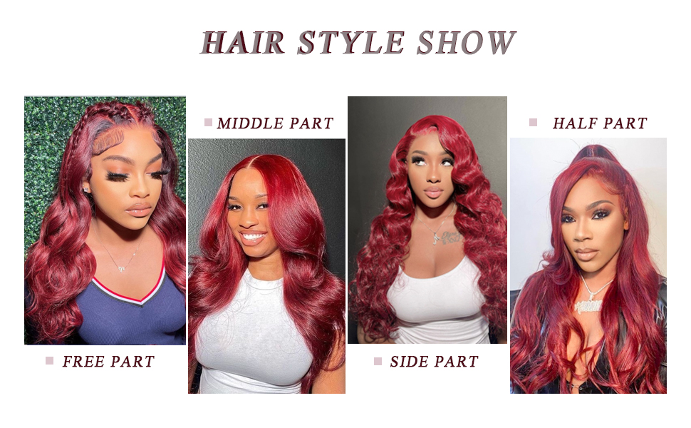 99j 13x4 lace front wig free part