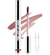 JUAAZIN Matte Lip Stain Peel Off Lip liner with Tweezer, Brownish Red Peel Off Lip Stain, Long La...