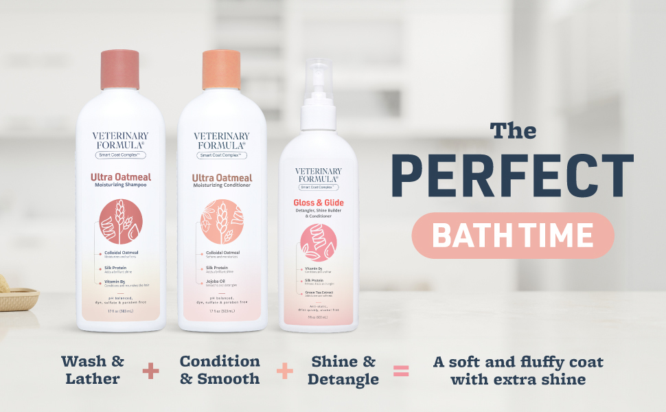 A+ Bathtime Banner Ultra Oatmeal Conditioner Smart Coat Complex