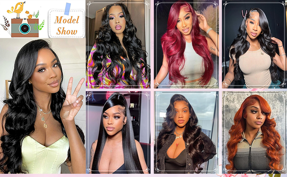 Body Wave Lace Front Wigs Human Hair