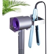 WAYASI Hair Straightener Holder for Wall, Adhesive Straightener Holder, Blow Dryer Holder Wall Mo...