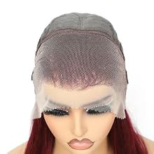 HD transparent lace front wigs