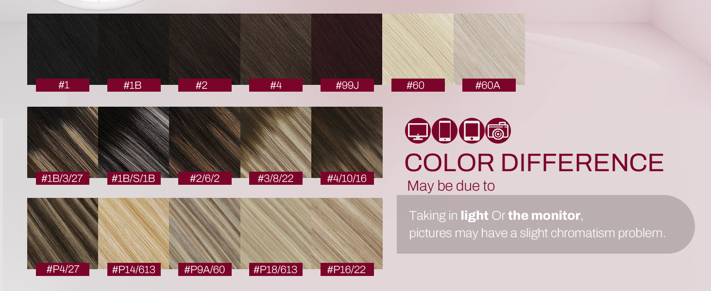 moresoo pre bonded hair hair extensions color match and causes of color difference