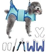 Kkiimatt Dog Grooming Hammock Pet Grooming Hammock 2023 New Edition Medium Dog Hanging Harness Ho...