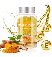 Hotiary Hair Vitamins Capsules Hair Serum for Frizzy and Damaged Hair, Hair Oil with Moroccan Mac...