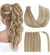 Ve Sunny Ponytail Extension Real Human Hair for Women Clip in Ponytail Hair Extension Straight Ha...
