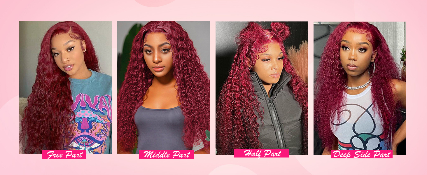 99j deep wave wigs human hair 250% density