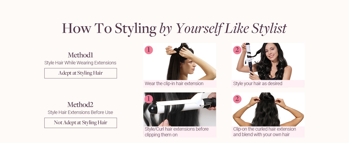 googoo clip in hair extensions real human hair straight hair