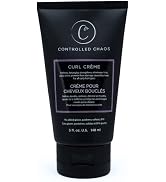 Controlled Chaos As Seen on Shark Tank Curl Defining Cream for All Hair Types to Add Smoothness a...