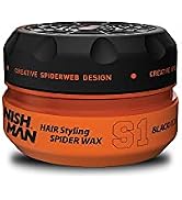 Nishman Hair Styling Series (S1 BlackWidow Spider Wax, 150ml)