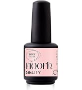 noorb beauty Peachy Pink Gel Polish, Natural Gel Nail Polish, Soak Off UV Nail Gel Polish Peach Pink