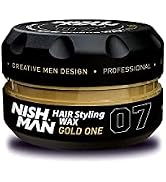 Nishman Hair Styling Series (07 Gold One AQUA WAX, 150ml)